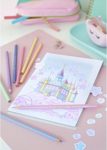ファーバーカステル(Faber-Castell) 色鉛筆 パステル 10色セット 27181005 mannishboy-24377714 マニッシュボーイ サンプル画像2