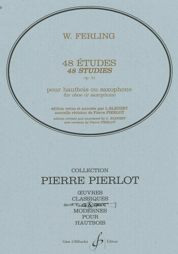 ウィットナー フェルリング : 48の練習曲 作品31 (オーボエ教則本) ビヨドー出版