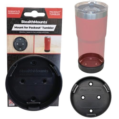 Rakuten - ステルスマウント ミルウォーキータンブラー用マウント（1個入り）ブラック MW-PAC-CUP-1