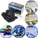 SUCCUL イルミネーション 屋外 防水 LED ネットライト 5本まで連結可 イルミネーションライト クリスマスライト 120球 1M×2M
