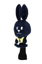 (ジャックバニー) 継続定番商品 ヘッドカバー (うさぎシリーズ)(フェアウェイウッド用) / ゴルフ FW / 262-5984114 120_ネイビー FR