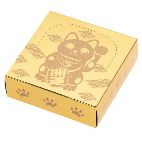 ヨンパ まねきねこ POPUP ゴールドBOXティッシュ20W 100個入