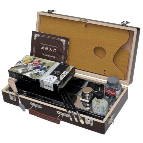 Rakuten - ターレンス 油絵具 ヴァンゴッホ 油彩木箱セット BOXセットB TGOCBOX-B