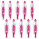 プラス 修正テープ ホワイパーラッシュ 6mm ライトピンク 10個入 WH-066 43445×10