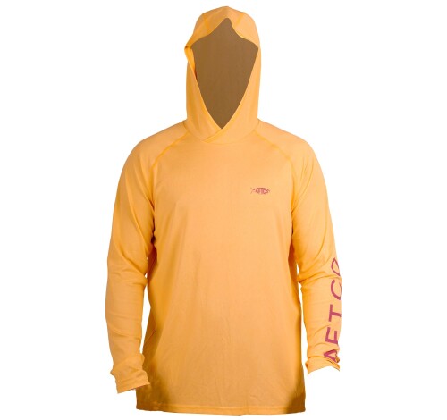 アフコ(Aftco) サムライ サン プロテクション フーディー シャツ シースポンジヘザー Lサイズ (Samurai Sun Protection Hoodie Shirt Sea Sponge Heather M) M63126