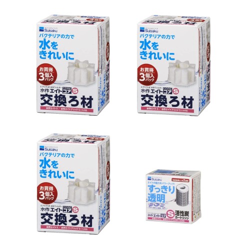 水作 エイトコアS交換ろ材9個入り お得な9個セット 商品紹介 水作エイトコアS交換ろ材。たくさん使う方に便利な9個入り 使用方法 対応機種:エイトS、エイトコアS、ブリッジS 商品コード20077471502商品名水作 エイトコアS交換ろ材9個入り型番EC-81カラーマルチカラー※他モールでも併売しているため、タイミングによって在庫切れの可能性がございます。その際は、別途ご連絡させていただきます。※他モールでも併売しているため、タイミングによって在庫切れの可能性がございます。その際は、別途ご連絡させていただきます。