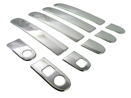 BRIGHTZ ハスラー MR31S MR41S 超鏡面ステンレスメッキドアハンドルカバーノブ 10PC MR31 MR41 MR R31 R41 31 41 30 40