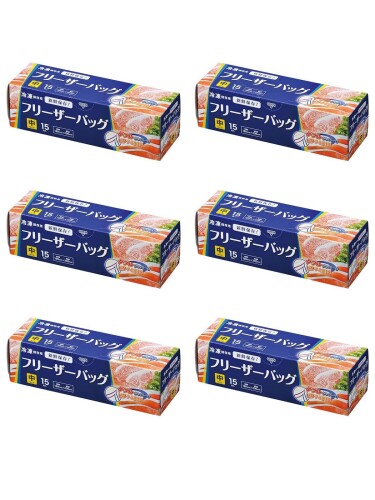 ジャパックス 調味料入れ マルチ 横18cmx縦20cm(ジッパー部より下)×厚み: 0.06mm Wジッパー フリーザーバッグ 中 15枚×6セット 本体サイズ:横18cm×縦20cm(ジッパー部より下)×厚み: 0.06mm 枚数:15枚 色:マルチ 素材:ポリエチレン (PE) 生産国:中国・フィリピン ※生産国は選べません ■ フリーザーバッグ 中 (M)サイズ、横180mmx縦200mm(チャック下の長さ)、厚み0.060mm、箱入り ジッパー付き ポリ袋(保存袋)です。 ■ 冷凍保存に最適なチャック付き。2本のジッパーで閉めやすい食品保存用ポリ袋(保存袋)です。 ■ 内側からは開きにくいダブルジッパー。しっかり閉まって密封性が高い食品保存用ポリ袋(保存袋)です。 ■ 野菜やお肉など、食品の冷凍保存から電子レンジの解凍まで対応できます(加熱はできません)。 ■ 内容物や日付等が書き込めるメモ欄付きのため、わかりやすく保存、収納できます。 ■ 食品の冷凍 ■冷蔵保存や下ごしらえ、小分けや小物の整理、収納など、多目的に使えます。 ■ 低密度ポリエチレンを使用しており、ツルツルとした柔らかな材質です。 ■ 柔軟性に優れ、突起物にも強いポリ袋です。 ■ ご家庭や飲食店、外食産業、オフィスやホテル、病院や介護施設など幅広い場面で活用できます。 ■ 食品衛生法適合商品です。 商品コード20077687506商品名ジャパックス 調味料入れ マルチ 横18cmx縦20cm(ジッパー部より下)&times;厚み: 0.06mm Wジッパー フリーザーバッグ 中 15枚&times;6セット型番WF02サイズ縦20&times;横18cm&times;厚み0.06mm/15枚&times;6個カラーマルチ※他モールでも併売しているため、タイミングによって在庫切れの可能性がございます。その際は、別途ご連絡させていただきます。※他モールでも併売しているため、タイミングによって在庫切れの可能性がございます。その際は、別途ご連絡させていただきます。