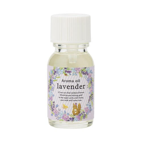 サンハーブ アロマオイル ラベンダー 13ml(ふわっと爽やかなラベンダーの香り 簡単アロマ 香料)