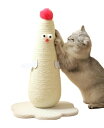 猫 爪とぎ キャットタワー ペット 猫 おもちゃ 爪とぎポール 爪とぎ 猫 ペットおもちゃ ネコ キャット つめとぎ とり型 かわいい 可愛いとり型爪研ぎ(ホワイト、L)