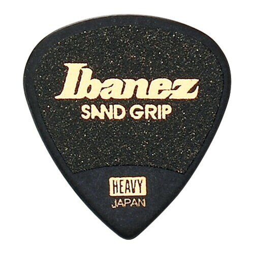 Ibanez 滑り止め素材を使用したピック Grip Wizard Series Sand Grip Pick PA16HSG-BK