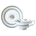 Noritake ノリタケ カップ & ソーサー ( コーヒー ティー 兼用) 215cc ジャルダン フルーリ ボーンチャイナ T50717A/4910