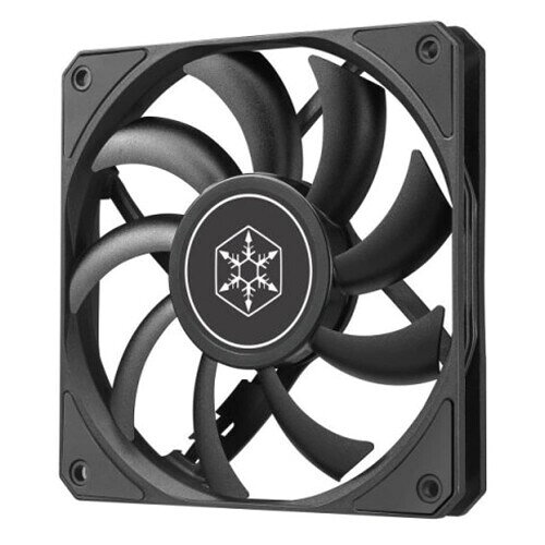 Silver Stone silverstone PWM 機能および ARGB ライティング 搭載 の 高性能 120mm スリムファン SST-AS120B / 国内正規流通品