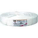 TRUSCO(トラスコ) PSロープ 4mm×300m 白 TPS-4300 x 5 巻(3)