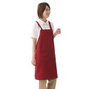 (キャッチ) エプロン ポケット付き 首掛け メンズ レディース レッド F