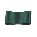RibbonBon シルクシングルサテンリボン #034 ダークグリーン 9mm幅 巻(30m) 9サイズ50色展開