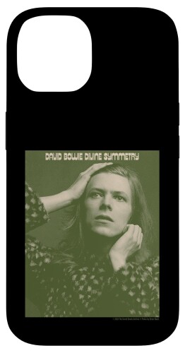 ブライアン・ウォードによるデヴィッド・ボウイの神の対称写真。 スマホケース iPhone 14 用