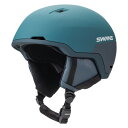 SWANS (スワンズ) スキー スノーボード ヘルメット 大人用 HSF-241 P1 SBLU Mサイズ (53cm~57cm) スモークブルー 軽量 ダイヤル式サイズ調整 開閉式ベンチレーション メンズ レディース 24-25(4)