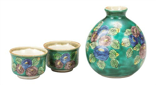 ナカマル『九谷焼』晩酌揃・グリーン椿 K9-1249 サイズ:徳利容量/350ml・盃/径5.5×高4cm 素材・材質:磁器 生産国:日本 化粧箱入 商品コード20082008153商品名ナカマル『九谷焼』晩酌揃・グリーン椿 K9-1249型番K9-1249※他モールでも併売しているため、タイミングによって在庫切れの可能性がございます。その際は、別途ご連絡させていただきます。※他モールでも併売しているため、タイミングによって在庫切れの可能性がございます。その際は、別途ご連絡させていただきます。