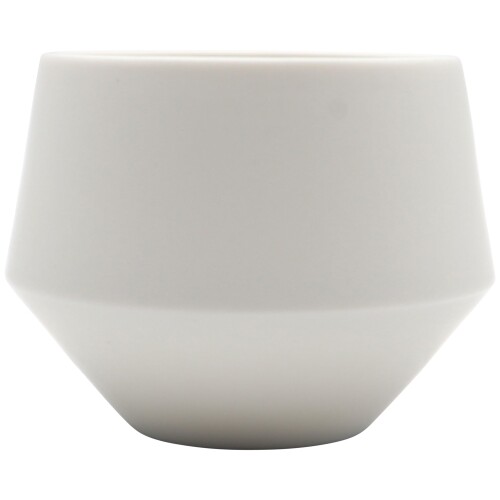 美濃焼 フラスタム 煎茶 白 湯呑 カップ コップ 直径約7×高さ6cm 容量約180ml 電子レンジ 食洗機対応 日本製 090224