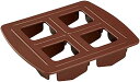 トップラボ(Top Labo) サクふわトーストメーカー 日本製 67091300 ブラウン 10.5×12×高さ2.2cm
