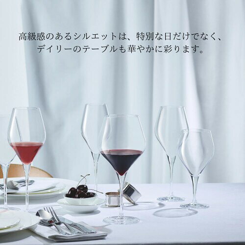 ツヴィーゼル グラス（ZWIESEL GLAS） ワイングラス フィネス 赤ワイン（ブルゴーニュ）用 ブルゴーニュ 2個ペア マシンメイド m118609 mannishboy-24893646 マニッシュボーイ サンプル画像3
