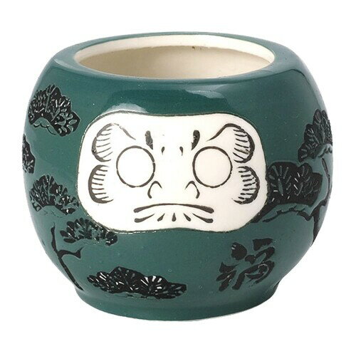 Rakuten - ケーイーアイ(Kei) 新春・迎春 だるま陶器 緑松 NY571