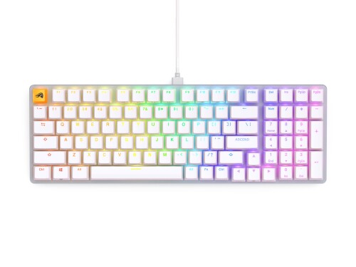 Glorious GMMK 2 Full Size Prebuilt - White メカニカルキーボード GLO-GMMK2-96-FOX-W KB634
