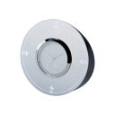Noritake ノリタケ 置時計 高さ約8.5cm・幅約8.5cm・奥行き3cm ブリストル 1個 シルバー ステンレス MT-CLR/MC06