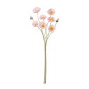 東京堂(Tokyodo) 造花 ボヌールポピーバンドル #002ライトピンク 花径5〜7×L60×W20cm 1入 FM005026-002