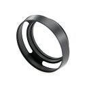 ZEROPORT JAPAN クラシックメタルレンズフード 43mm ブラック ねじ込み式 各メーカー対応 LEICAMETAL43ZPJ2