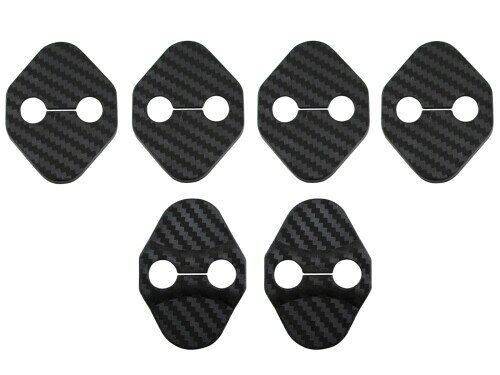 BRIGHTZ ボンゴブローニイバン 200 201 206 カーボン調ドアストライカーカバー 6PC TRH200M GDH201M GDH206M TRH200 GDH201 GDH206 TRH GDH H200 H201 H206 ボンゴ ブローニイ ボンゴブローニー ボンゴブローニィ