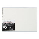 リヒトラブ スケッチブック 水彩画用紙 F2 10枚 22穴 D1342