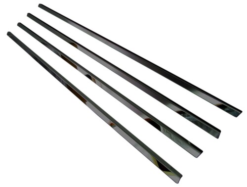 BRIGHTZ ヴィッツ 90系 超鏡面ブラックメッキステンレスウィンドウモール 4PC ビッツ 4882