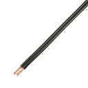 協和ハーモネット ビニル平形コード 黒 5m VFF 1.25SQ 5m