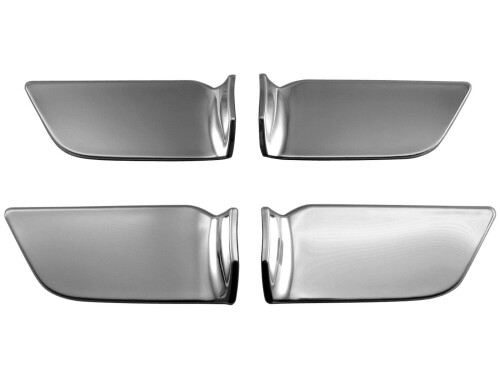 BRIGHTZ ハリアーハイブリッド AXUH80 AXUH85 超鏡面ステンレスメッキインナードアハンドルカバー 皿 4PC XUH80 XUH85 UH80 UH85 H80 H85 80 85 ハリアー ハリヤー ハイブリッド ハイブリット