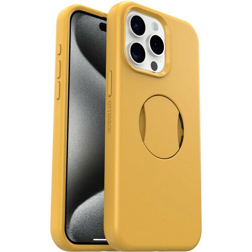 OtterBox iPhone 15 Pro Max OTTER GRIP SYMMETRY (シンメトリー) 耐衝撃 Aspen Gleam