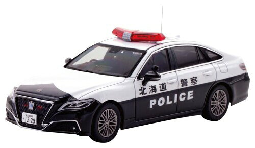 RAI'S 1/43 トヨタ クラウン ハイブリッド (AZSH21) 2023 北海道警察高速道路交通警察隊車両 (502) 完成品 H7432302