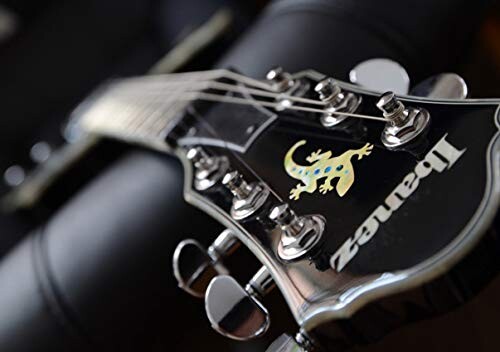 ジャカモウ Lizard トカゲ インレイステッカー L&Rセット ギターやベースにぴった...