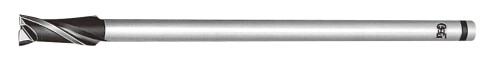 オーエスジー 深彫り用2枚刃XPMスクエアエンドミルミディアム形 外径38mm 全長350mm 刃長65mm シャンク径32mm DE-XPM-EDN 38×350(8404138)