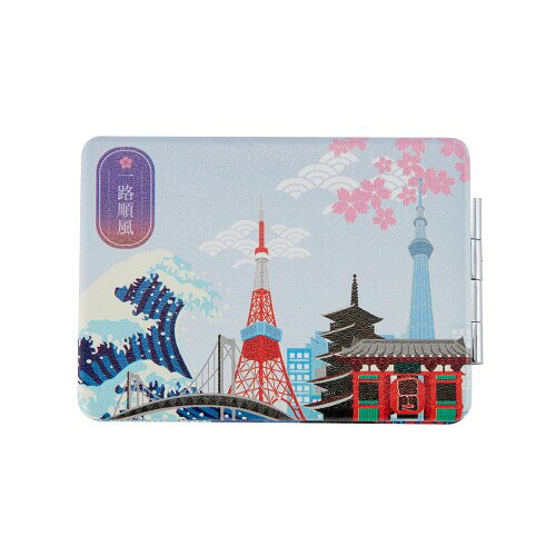 茶谷産業(Chatani) コンパクトミラー 日本旅行 864-320 サイズ:H10×W90×D60mm ミラー部サイズ:(約47×70mm)×2 素材:合成皮革(PU)、ガラス鏡他 ミラー倍率(平面鏡、拡大鏡2倍) ポケットに入れてもかさばらないコンパクトミラー。 機能性はきちんとありながら、どこか遊び心を感じさせるイラストも魅力的。 商品コード20081663607商品名茶谷産業(Chatani) コンパクトミラー 日本旅行 864-320型番864-320サイズ長さ6 x 幅9 cmカラー日本旅行※他モールでも併売しているため、タイミングによって在庫切れの可能性がございます。その際は、別途ご連絡させていただきます。※他モールでも併売しているため、タイミングによって在庫切れの可能性がございます。その際は、別途ご連絡させていただきます。