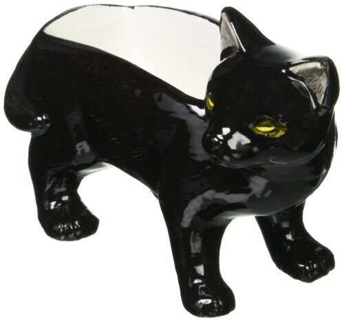 グローバルアロー アニマル ジュエリー ホルダー クロネコ Black Cat アクセサリー トレイ 小物入れ 収納 置物 w11~11.5×d4.5~5×h8~8.5cm グローバルアロー アニマル ジュエリー ホルダー クロネコ Black Cat アクセサリー トレイ 小物入れ 収納 置物 w11~11.5×d4.5~5×h8~8.5cm