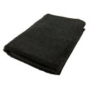 コットンタウン(Cottontown) スーピマコットン 大判バスタオル ブラック 70×140cm 1枚 綿100% 大きめ ビッグバス タオル 中厚手