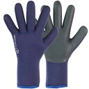 (NEOWORKGEAR) 0403 防水ネオプレーングローブ (S, ネイビー)