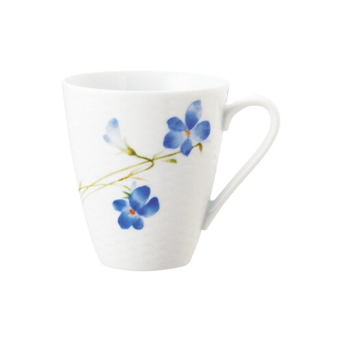 Noritake ノリタケ マグカップ 295cc あづまの路 電子レンジ対応 食洗機対応 たちつぼすみれ ファインポーセレン T5355L/1654-3