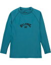 (ビラボン) ラッシュガード KIDS HI NECK LS TUQ