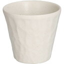 美濃焼 焼酎カップ 約9cm 白伊賀 日本製 133-61906