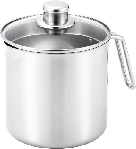 ヨシカワ バンビーノ 深型 片手鍋 16cm 3200ml ガラス蓋 ステンレス IH・直火対応 日本製 ディープポット ギフトラッピング仕様 SJ3355 サイズ(約):幅23.8cm、外径16.5cm、内径16cm、深さ16cm、高さ21cm 材質:本体/ステンレス(0.6mm)、フタ/強化ガラス ハンドル・ツマミ/18-8ステンレス 二人分のパスタを茹でたり、煮込み料理やスープ料理にちょうど良いサイズの深型お鍋。ガラス蓋なので、調理具合が分かりやすい。約1.8Lのお湯が沸かせ、注ぎ口も付いているため、ケトル代わりとしても使える。 型番:SJ3355 本体/ステンレス(0.6mm)、フタ/強化ガラス ハンドル ■ツマミ/18-8ステンレス 商品コード20077845620商品名ヨシカワ バンビーノ 深型 片手鍋 16cm 3200ml ガラス蓋 ステンレス IH・直火対応 日本製 ディープポット ギフトラッピング仕様 SJ3355型番SJ3355サイズ3.2 Lカラーー※他モールでも併売しているため、タイミングによって在庫切れの可能性がございます。その際は、別途ご連絡させていただきます。※他モールでも併売しているため、タイミングによって在庫切れの可能性がございます。その際は、別途ご連絡させていただきます。