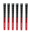 GOLFPRIDE(ゴルフプライド) ゴルフグリップ マルチコンパウンドMCC バックライン有 MCC-R レッド M60X (6本セット) ゴルフグリップ