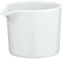 西海陶器(Saikaitoki) 波佐見焼 Common コモン ミルクピッチャー ホワイト 容量約100ml 電子レンジ 食洗器対応 18299